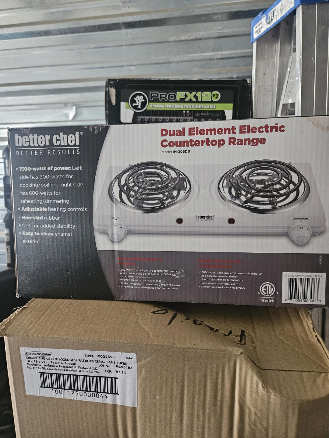 Better Chef Dual Element Electric Countertop Range IM-306DB