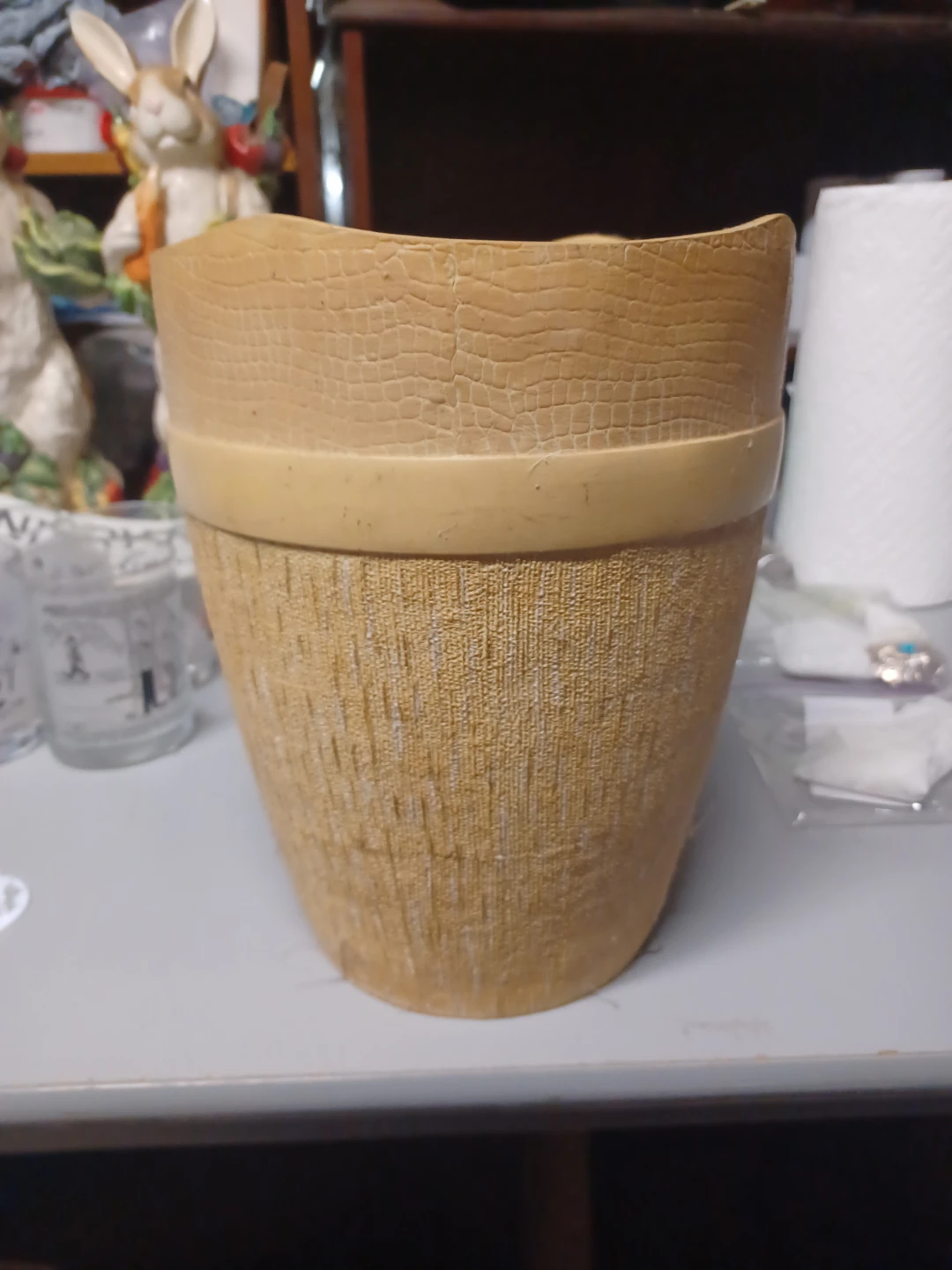 Textured Decorative Pot