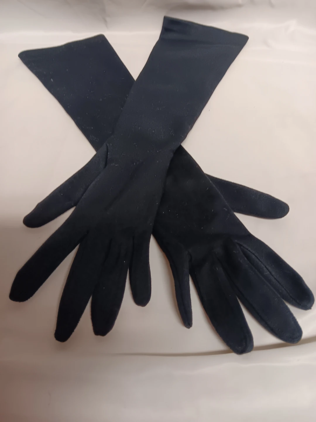 Black Long Gloves