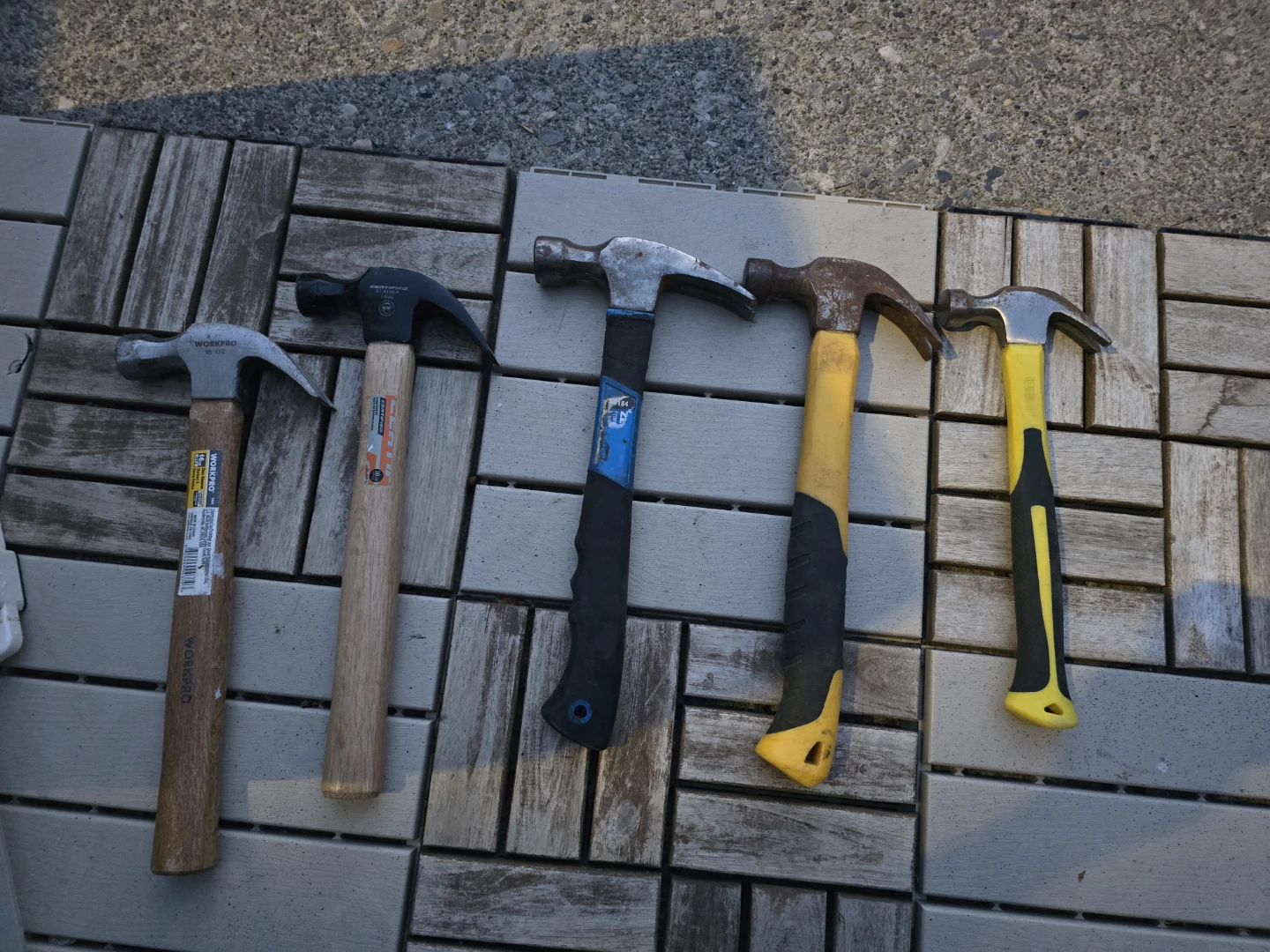 Various types of hammers - photo 2