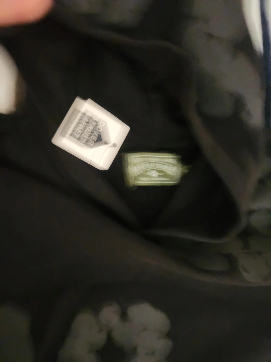 Black denim tears hoodie - photo 2