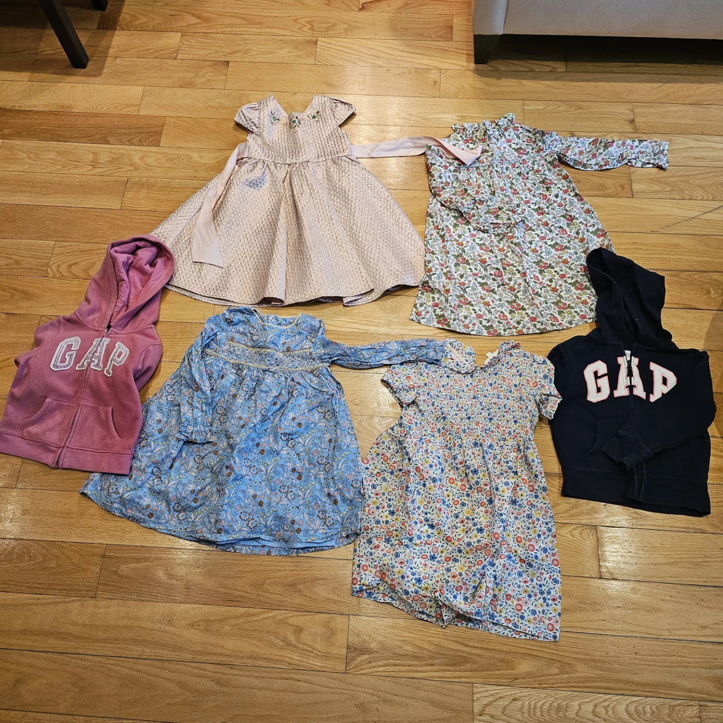 Mini Boden & Monsoon Girls' Dresses and Gap Hoodies