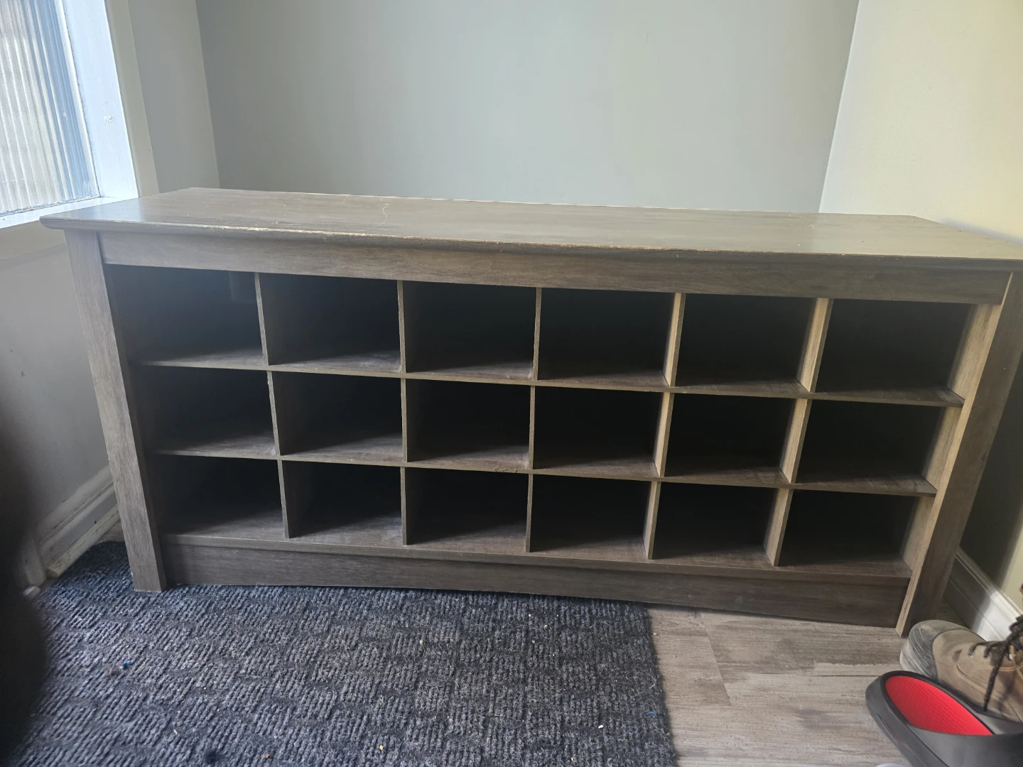 Wooden Shoe Rack Organizer - photo 2