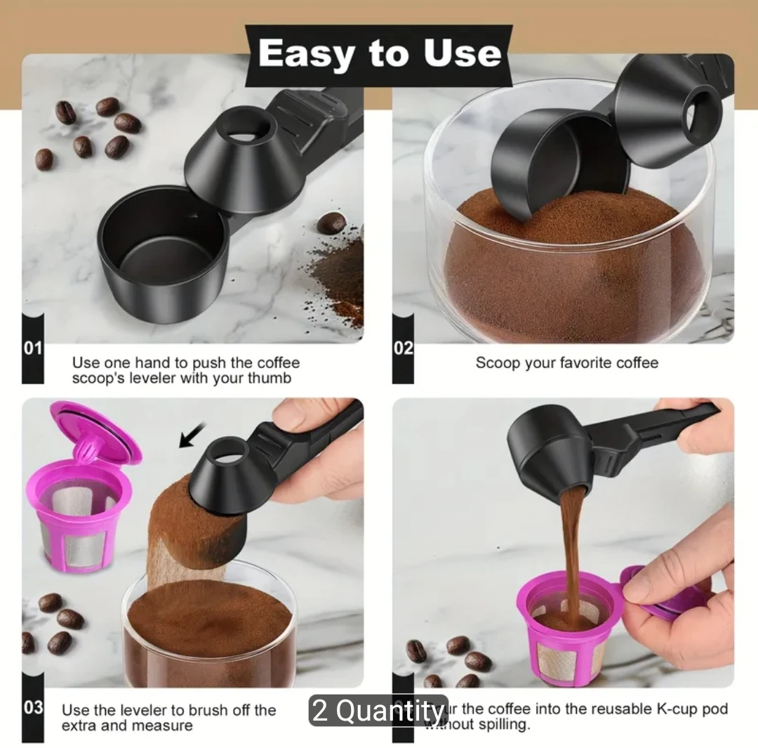 Sprout Self-Leveling Funnel Coffee Scoop - photo 5