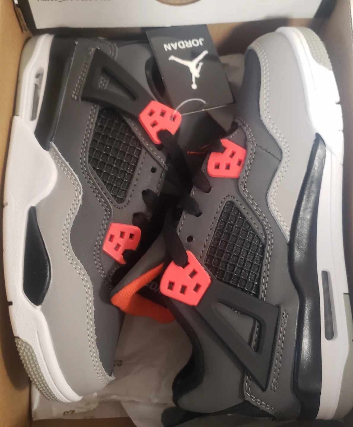 Brand new Jordan 4 Kids Fear Size 2y - photo 4