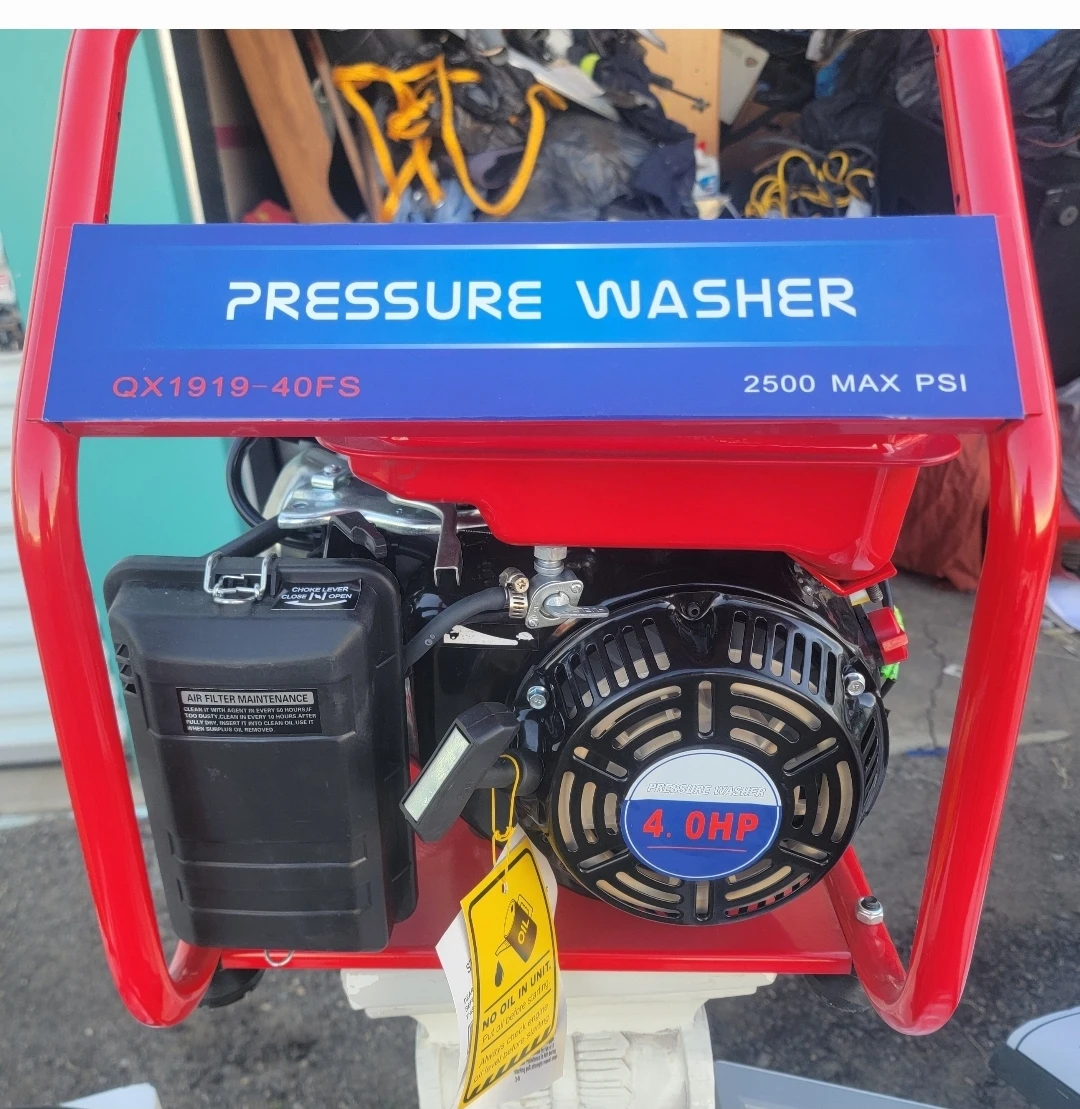 Pressure Washer QX1919-40FS 4.0HP 2500 MAX PSI