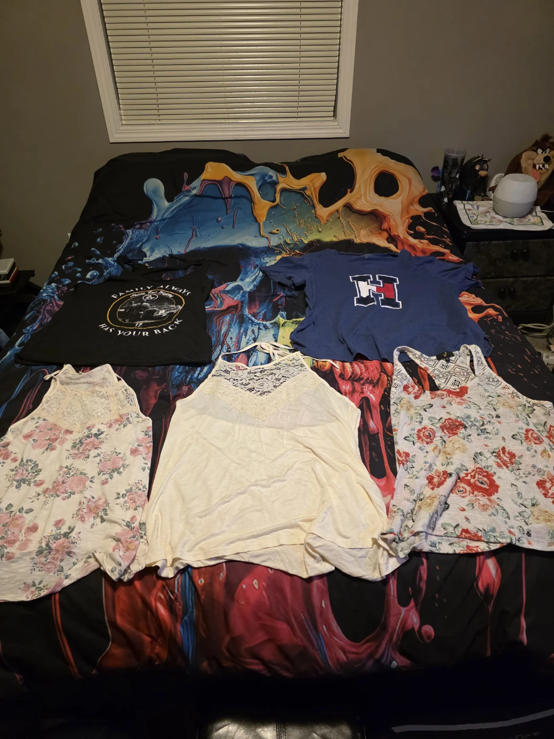5 shirts