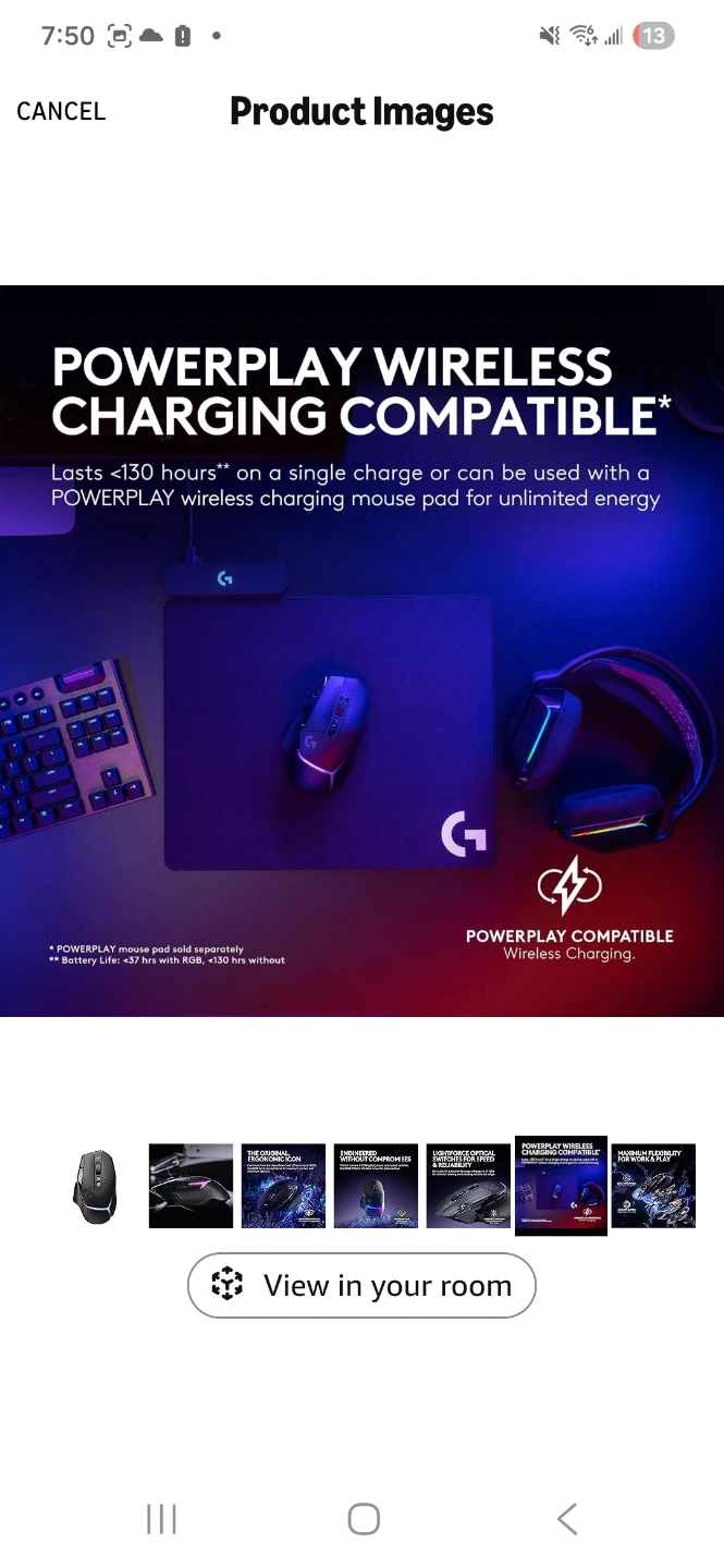 Logitech G502 X PLUS Wireless Gaming Mouse - photo 4