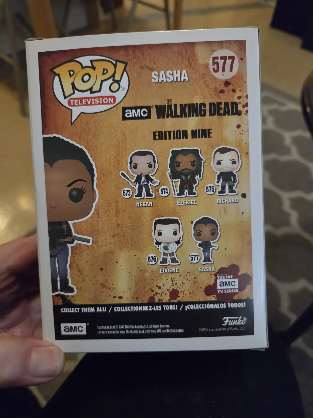 Funko Pop! The Walking Dead Sasha Vinyl Figure 577 - photo 2