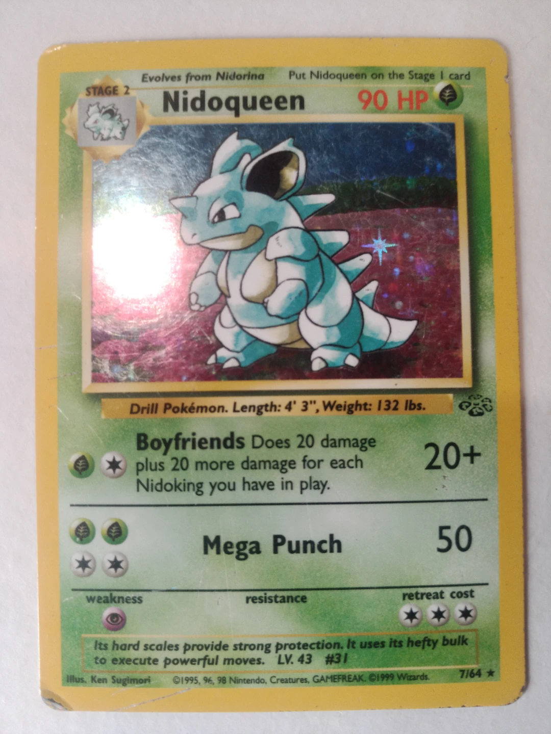 Nidoqueen Pokemon Card