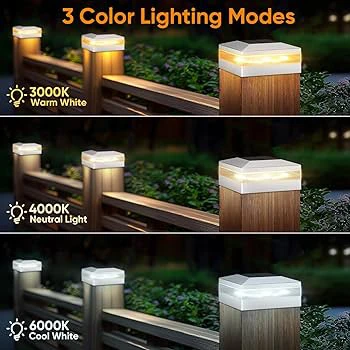 Solar Post Cap Light 8 pack - photo 2