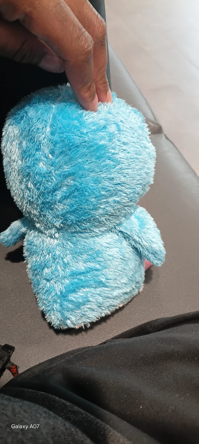 Blue Plush Penguin Toy