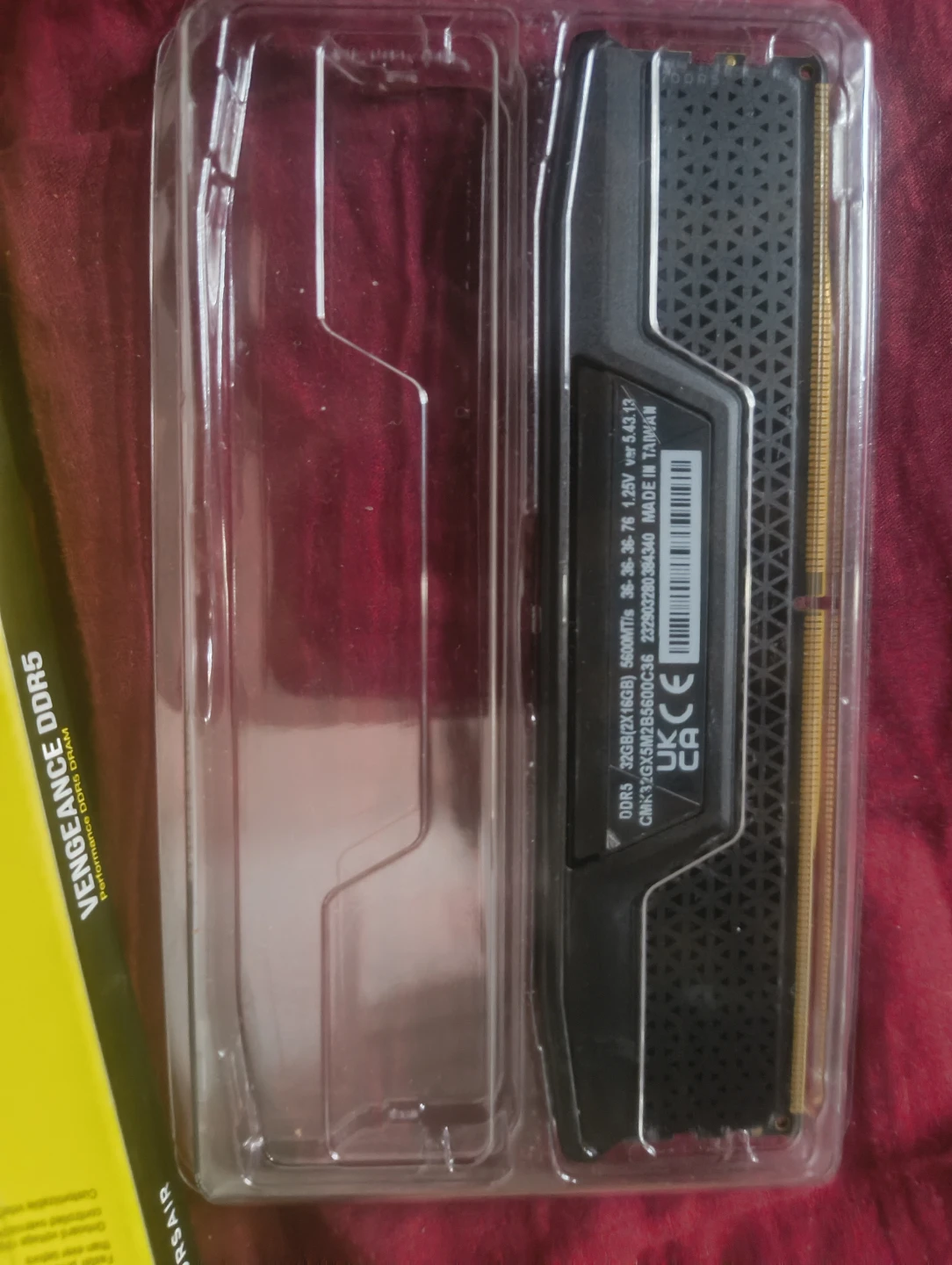 Corsair Vengeance DDR5 16gb Ram - photo 3