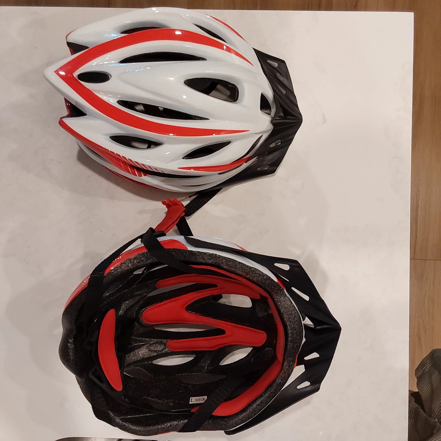 Scott Edward Bicycle Helmets (2) - Red & White - photo 2