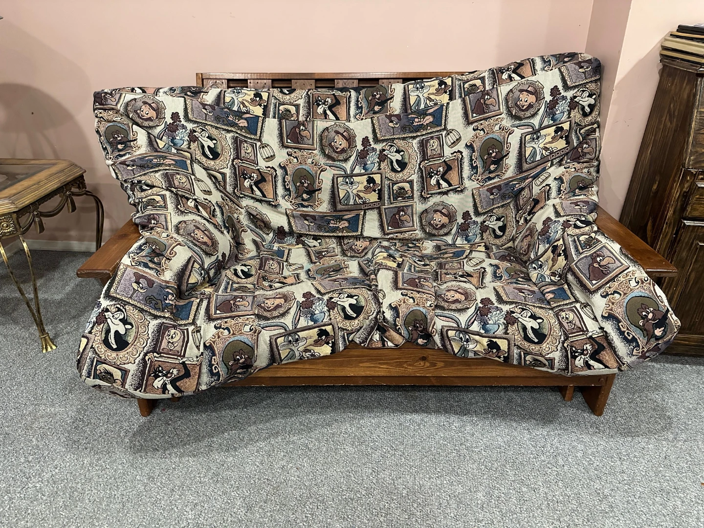 Futon Sofa with Cartoon Print Mattress - photo 2