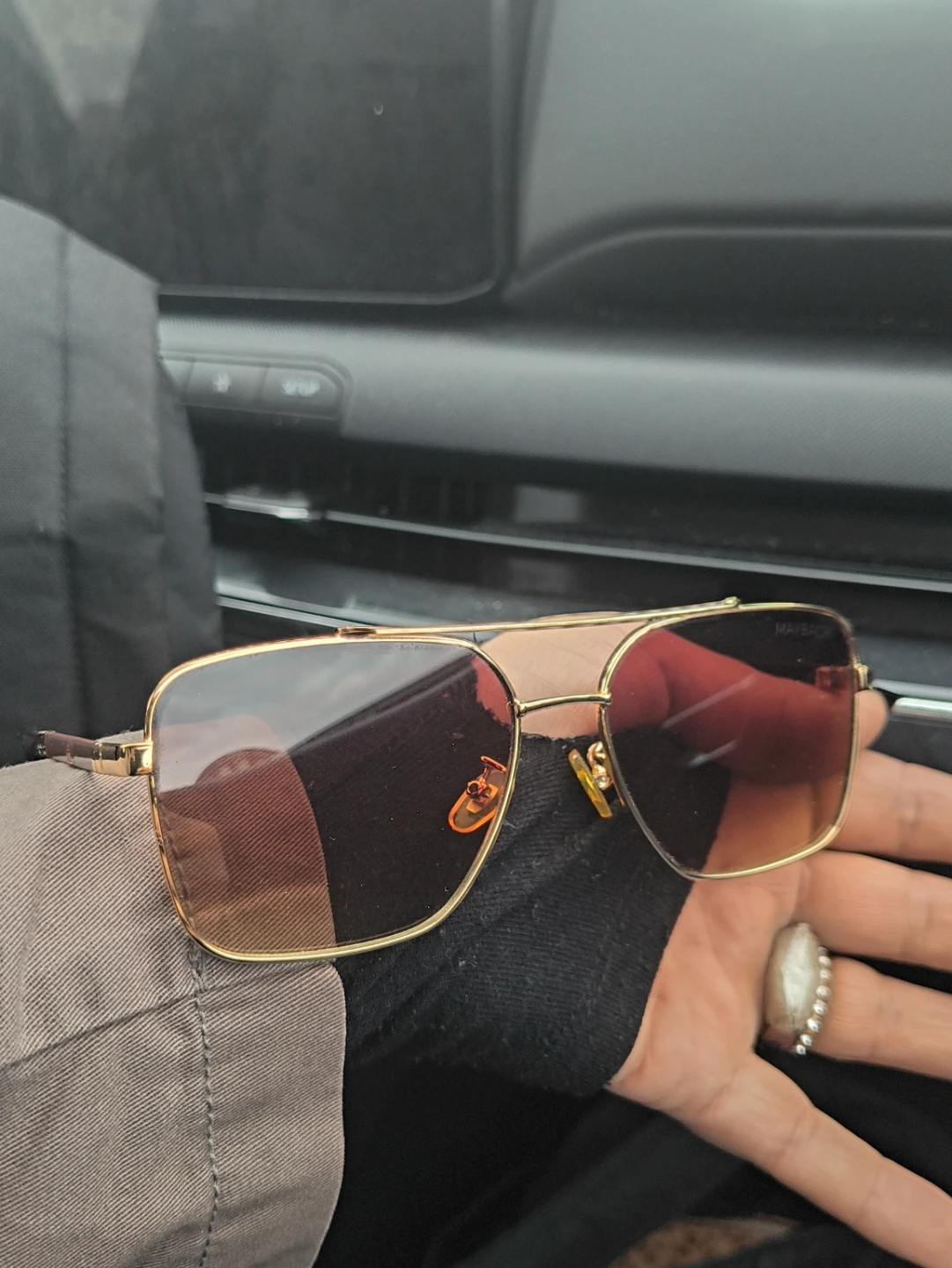 Maybach Mercedes Sunglasses Limited Edition Gold Accent - photo 4