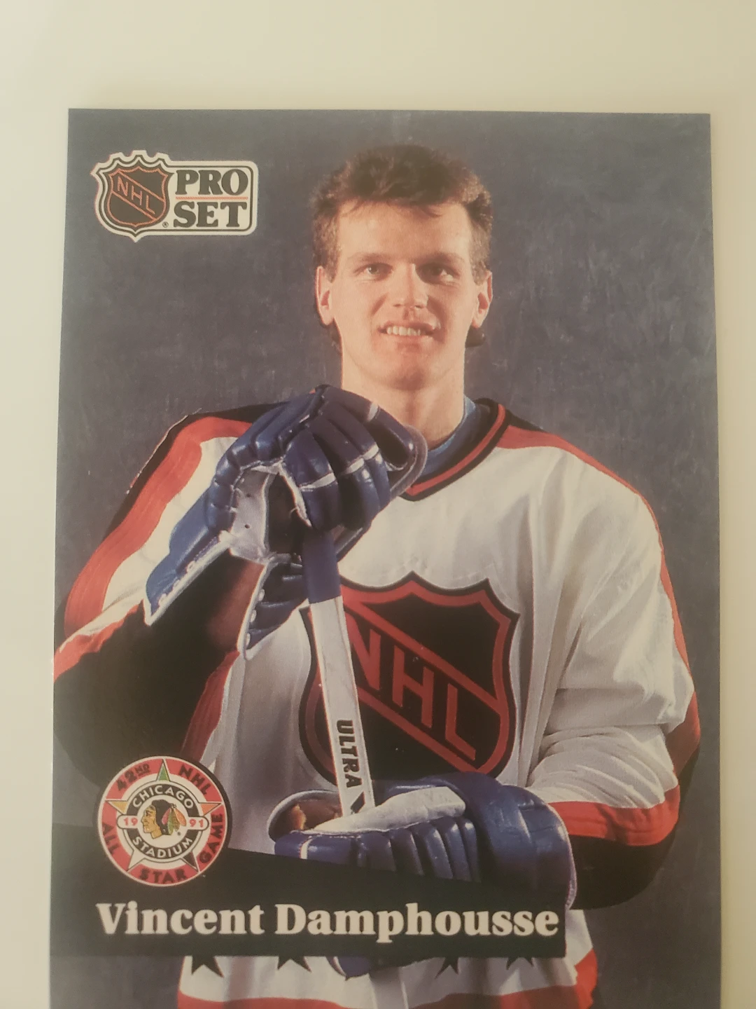 Pro Set Vincent Damphousse Hockey Card
