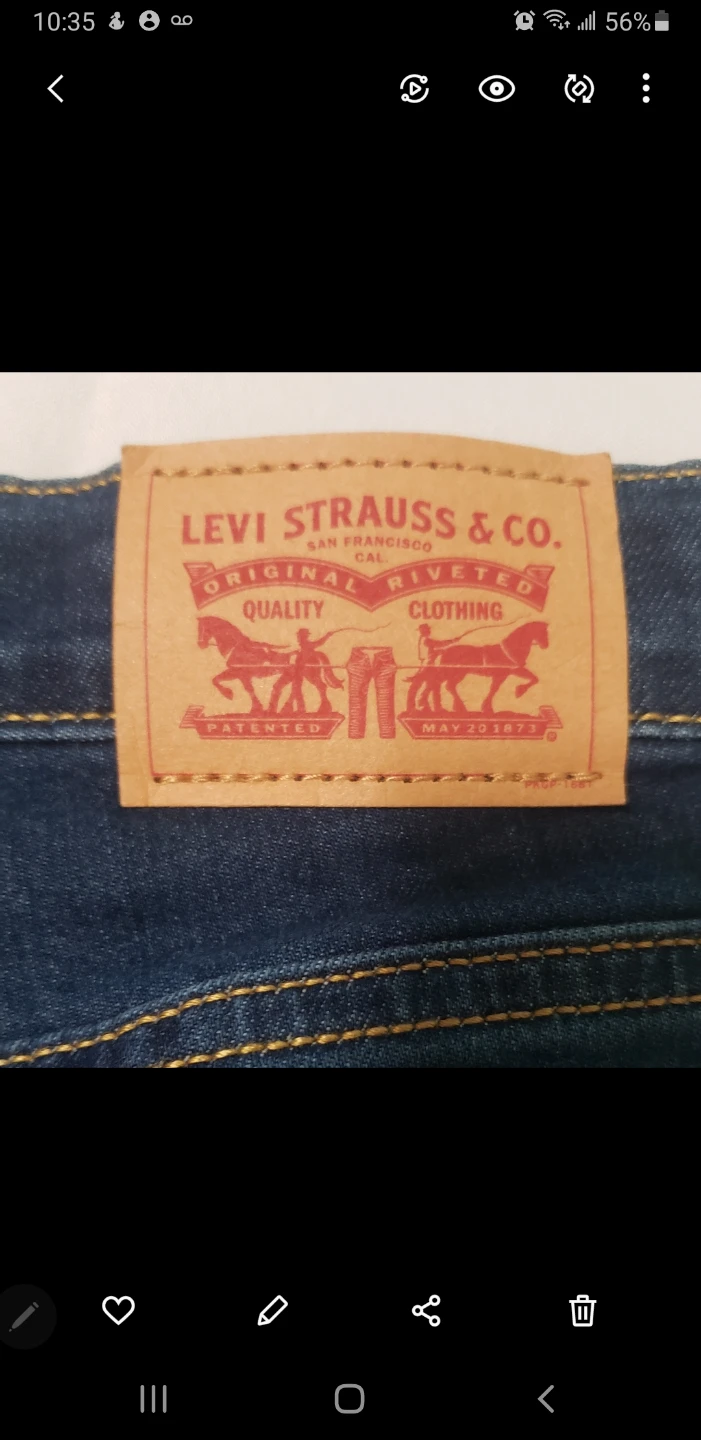 Brand new Women's Levi's Strasse Size 2 - photo 2