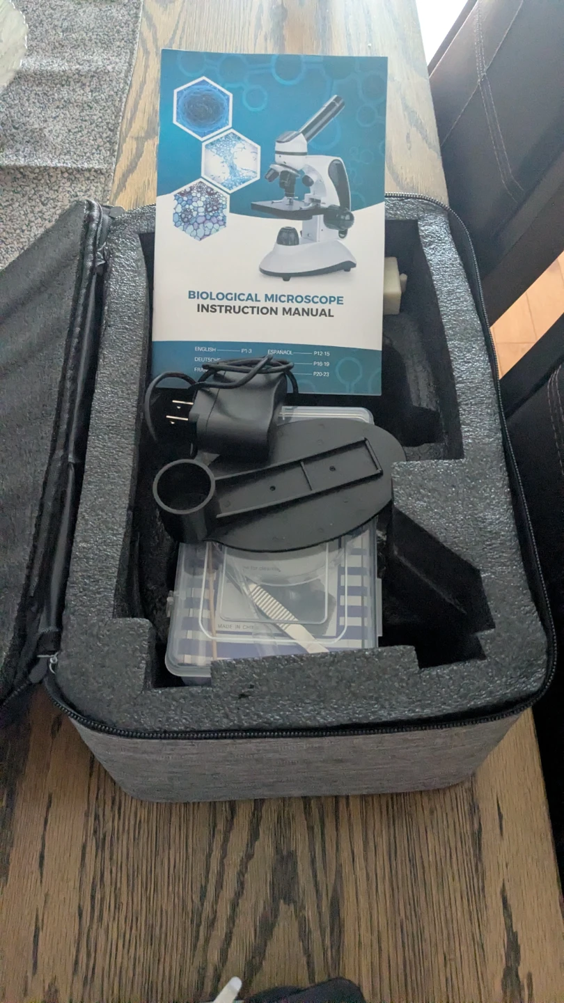 Biological Microscope Kit with Accessories - photo 3