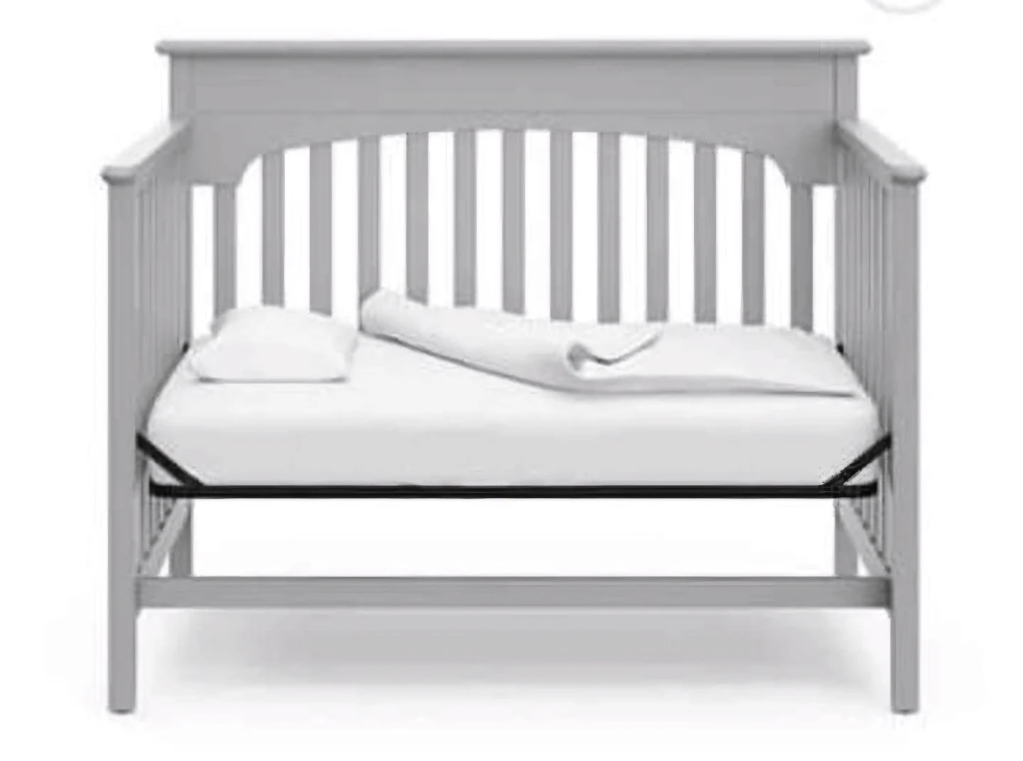 Graco Lauren 4-in-1 Convertible Crib - Pebble Grey - photo 3