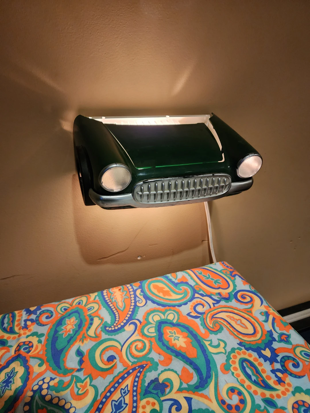 Vintage Car Wall Sconce Lamp - Green - photo 2