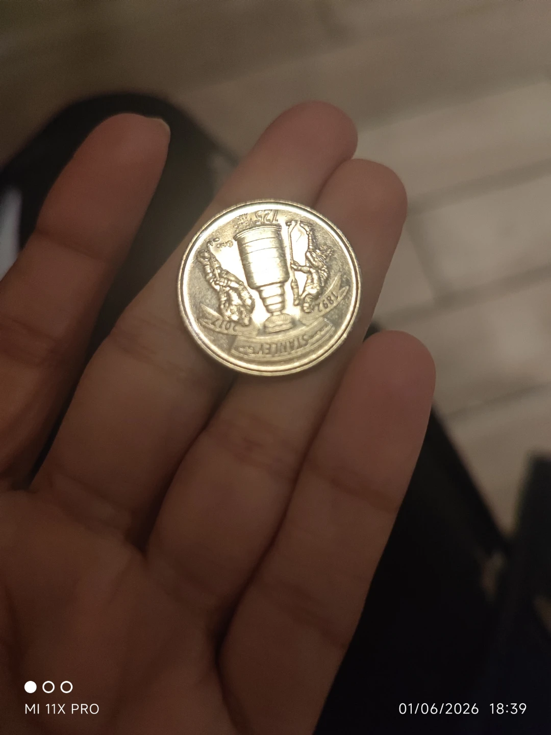 1989-2017 Stanley Cup 125th Anniversary Coin