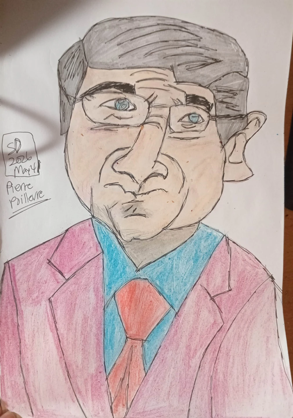 Pierre Poillevre Drawing Illustration by Custom Artist Sherwin - photo 5