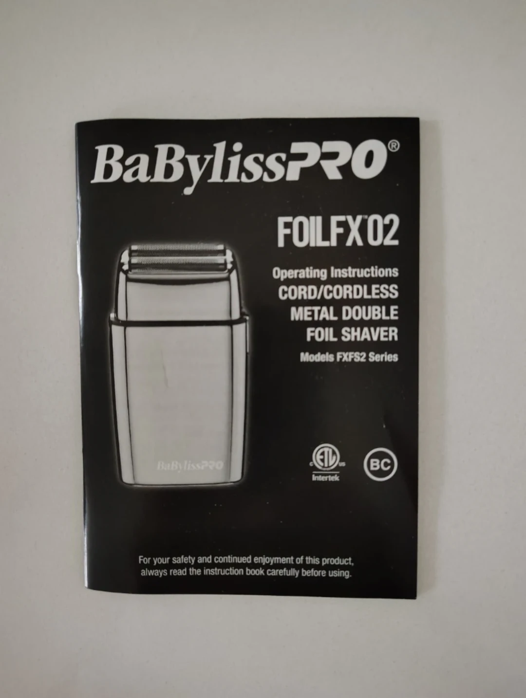 BaBylissPRO FoilFX 02 Cordless Metal Double Foil Shaver - photo 5