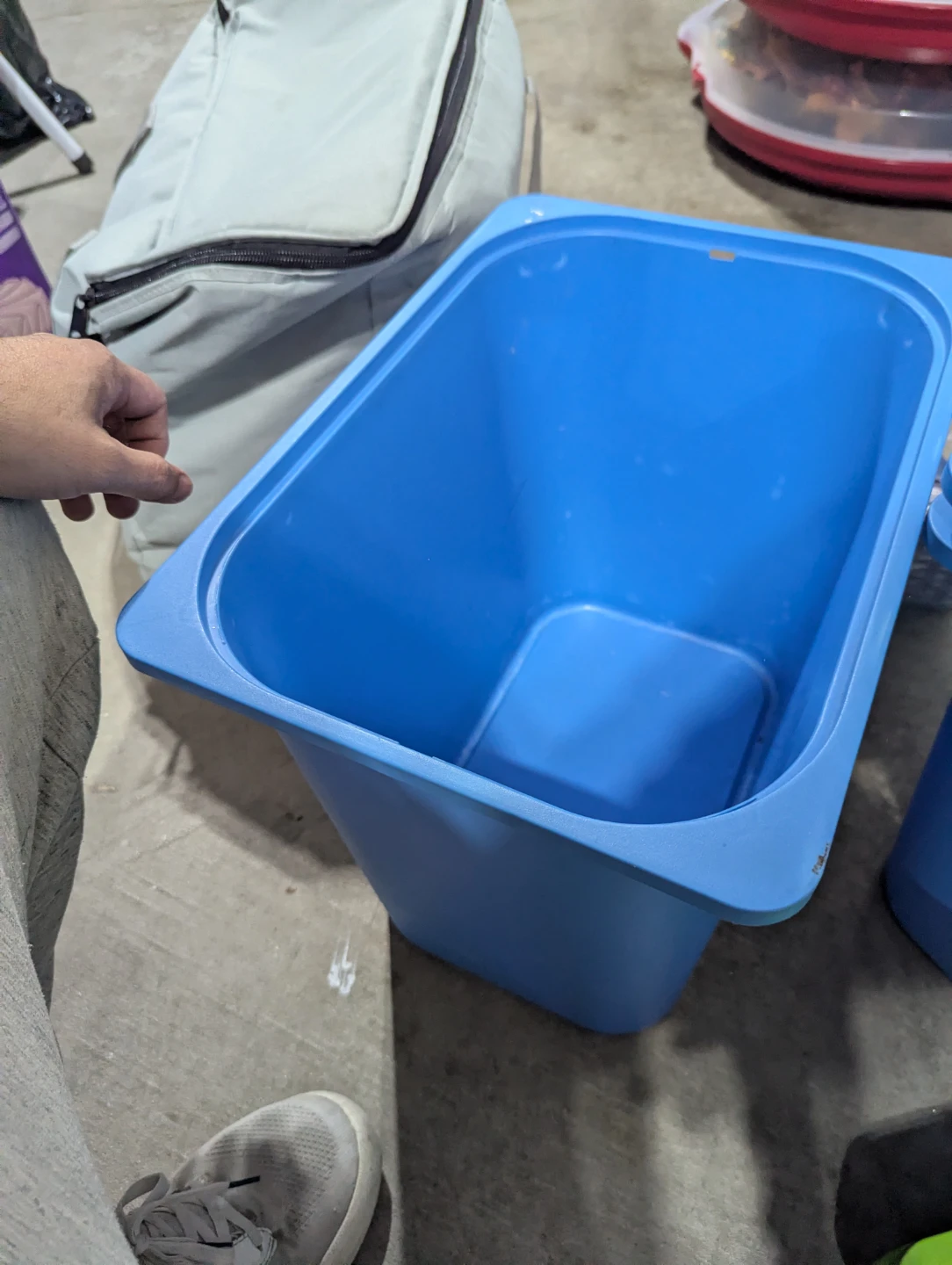 IKEA - Stackable Plastic Storage Bins - photo 3