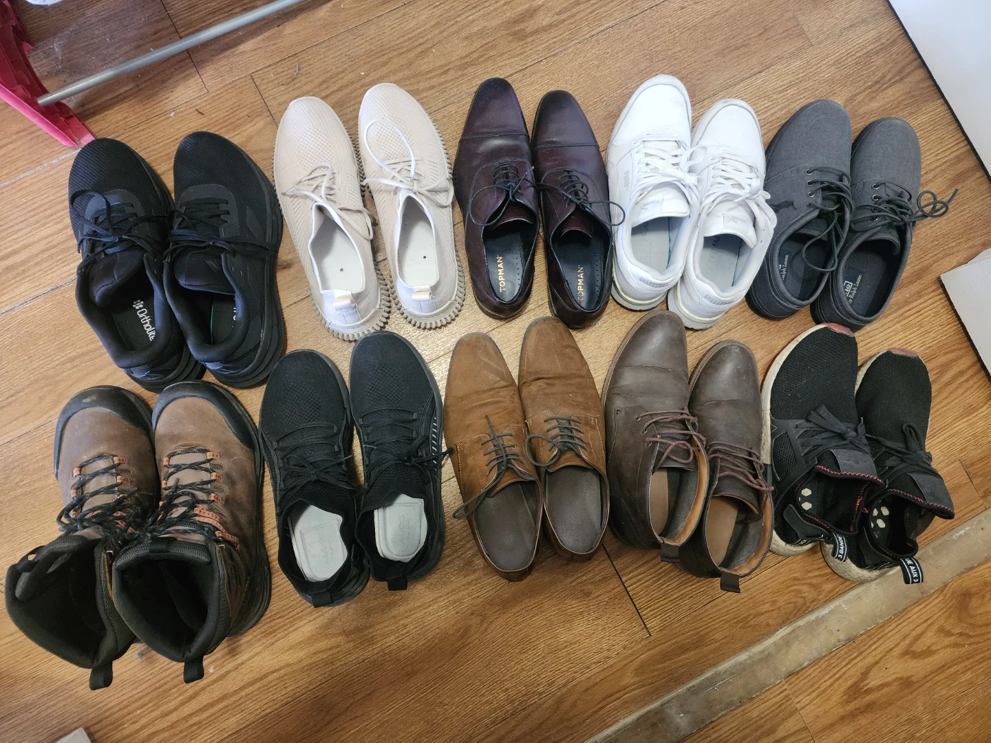 Assorted Men's Shoes Bundle