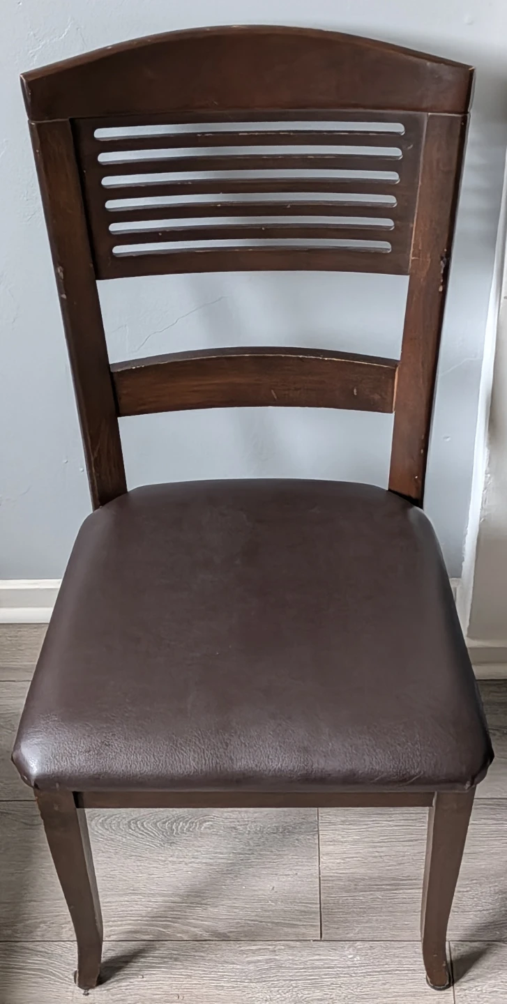 Brown Kitchen Table Chair - 2ft Seat Height - Asking $25