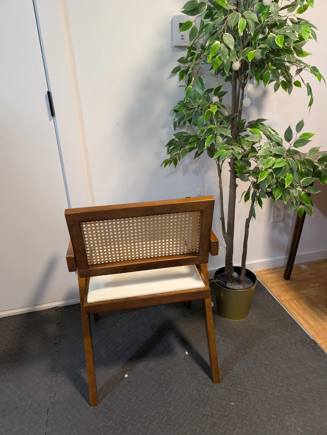 Brand New MCM Rattan Arm Chair - photo 5