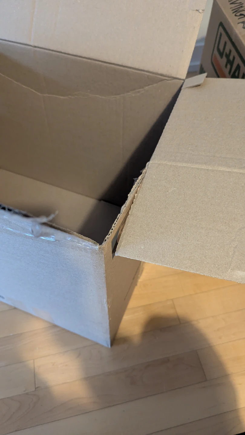 Two used moving boxes - photo 2