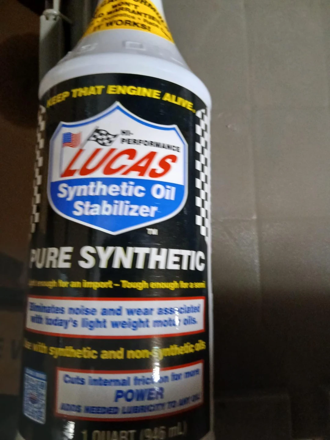 Lucas Synthetic Oil Stabilizer - 1 Quart