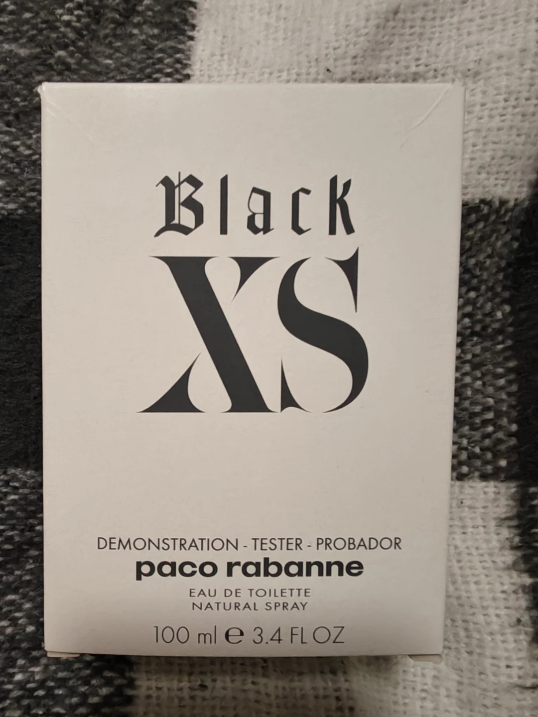 Paco Rabanne Black XS Eau de Toilette 100ml Tester
