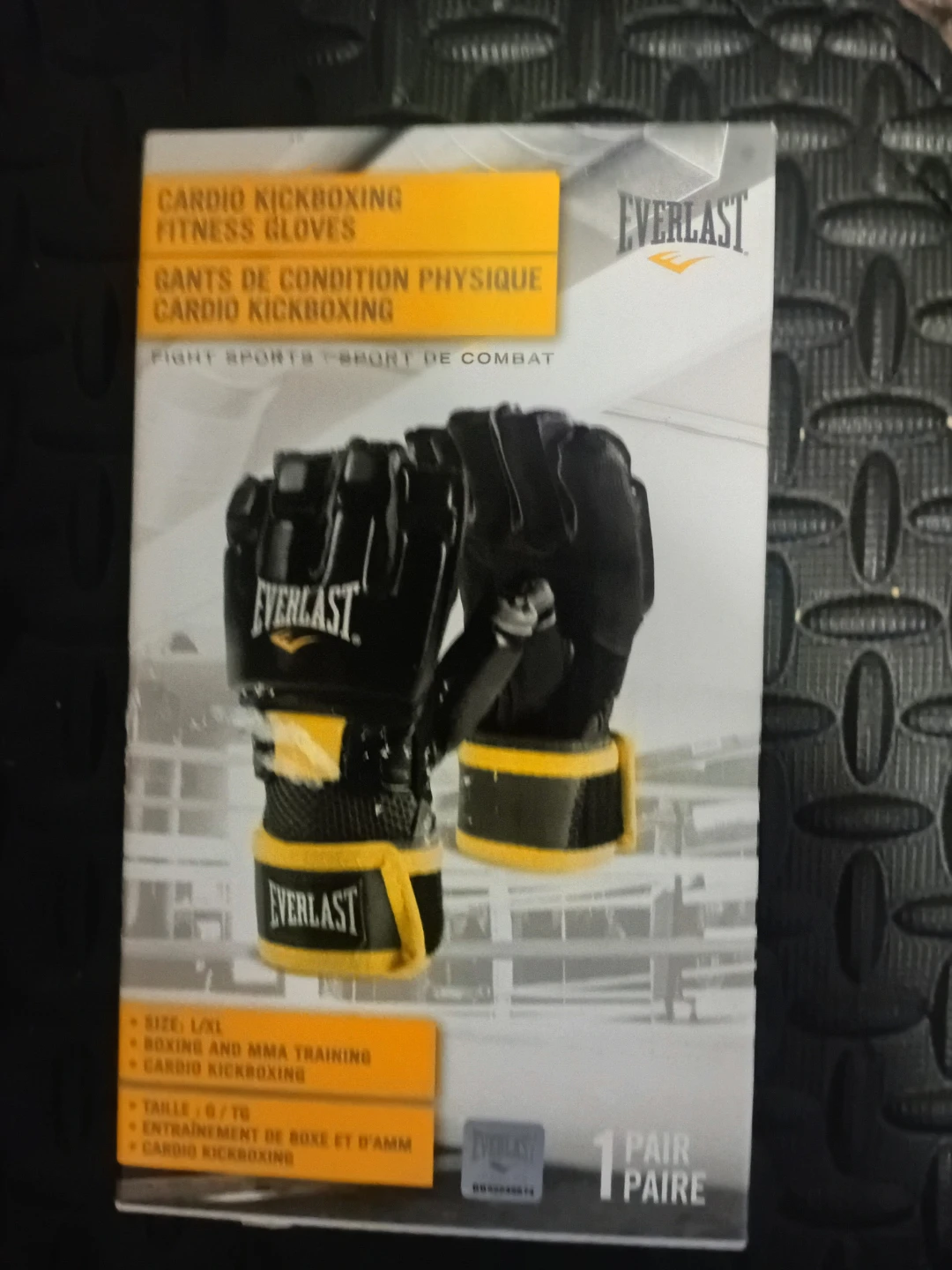 Everlast Cardio Kickboxing Fitness Gloves - Size L/XL