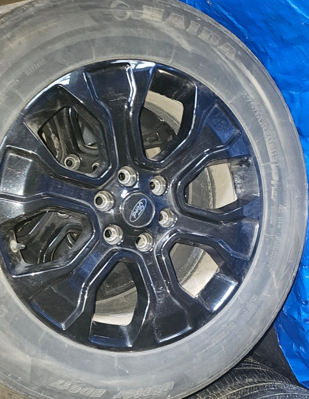 Ford f150 2025 20" Black Alloy Wheel Rim