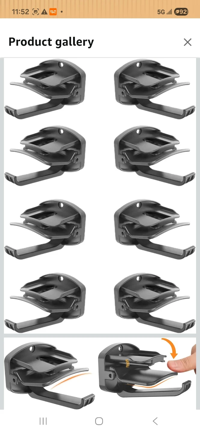 GENICUTS Cap Organizer - 8 Pack