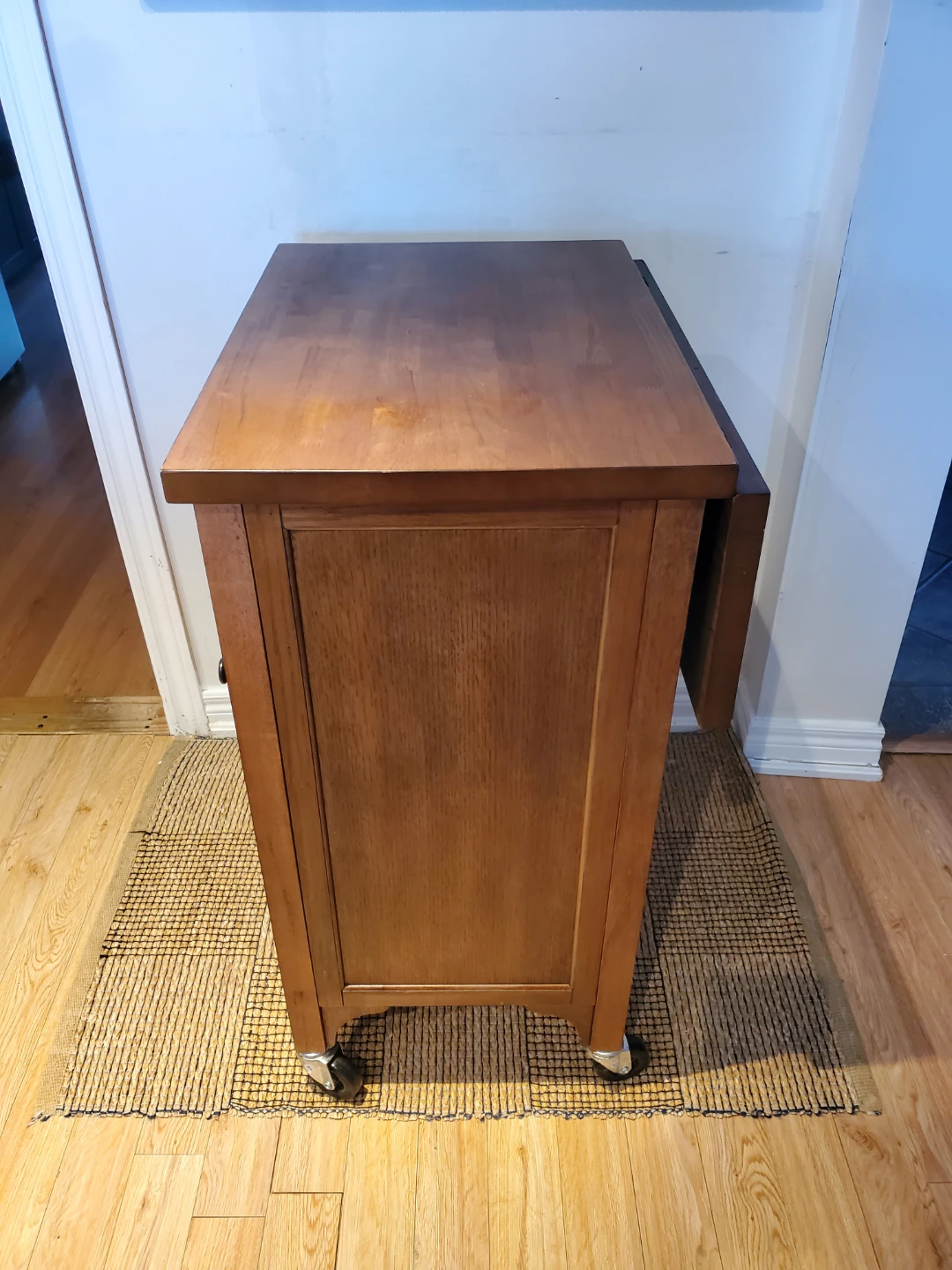 Bee & Willow Rolling Wooden Kitchen Cart - photo 3