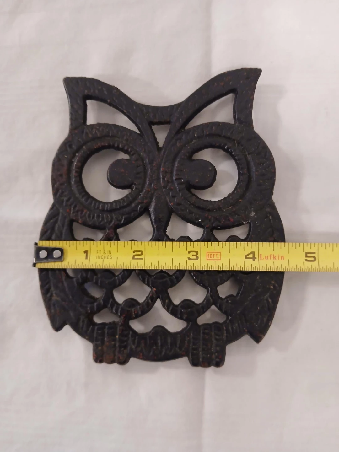 Cast Iron Owl Trivet. Pick up only. - photo 3
