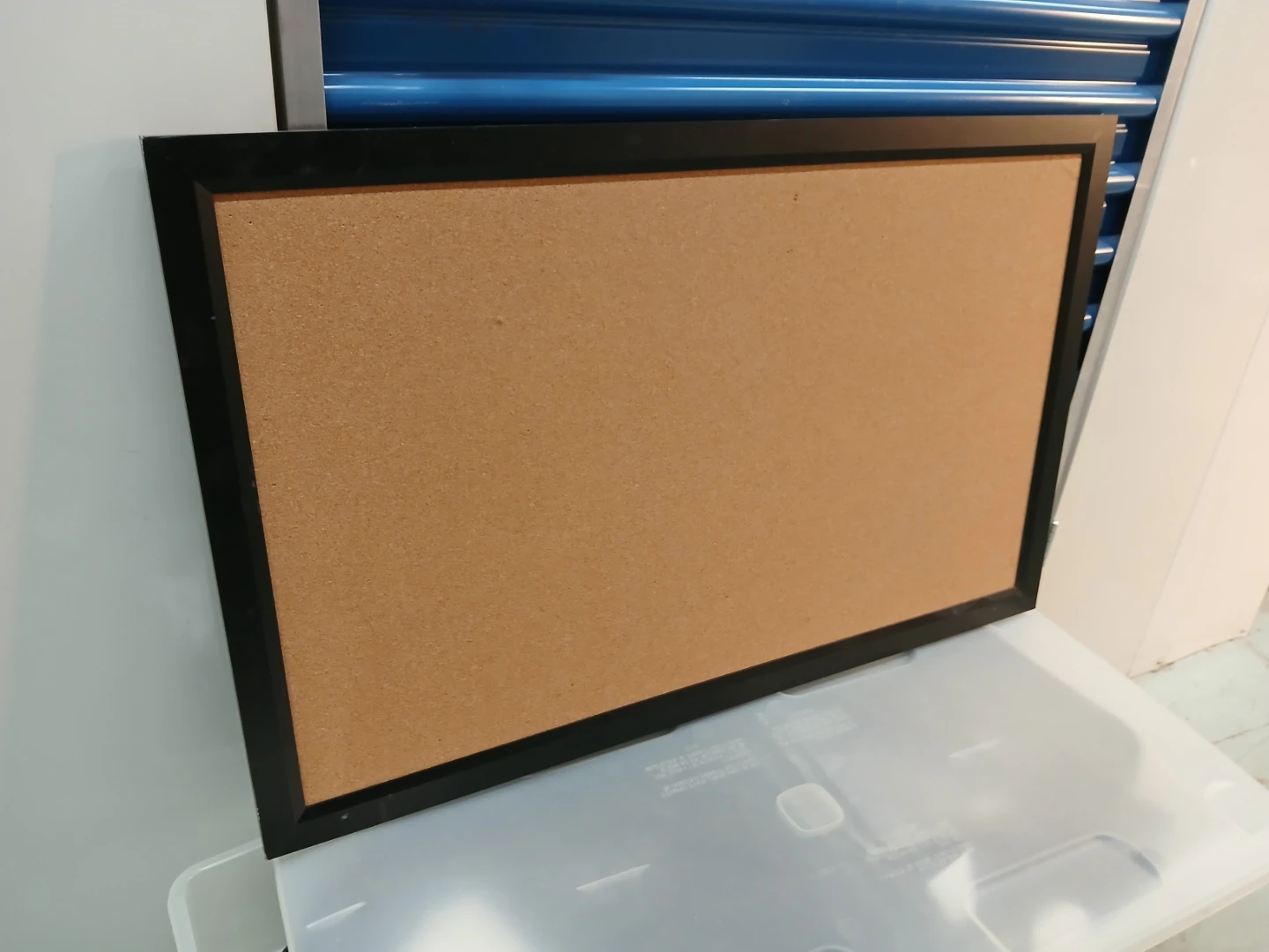 Cork Bulletin Board with Black Frame - photo 4