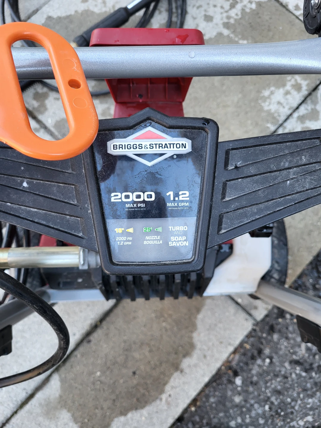 Briggs & Stratton 2000 PSI Pressure Washer Tool - photo 3