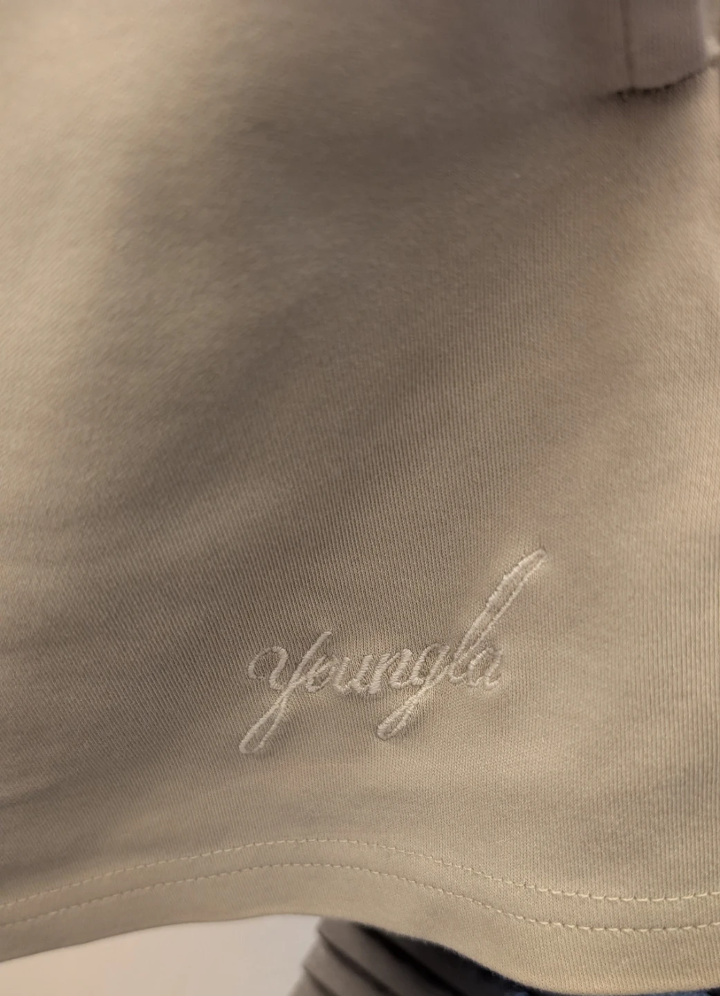 YOUNGLA Men's Medium Cream Cloud Comfort Drawstring Shorts - photo 4