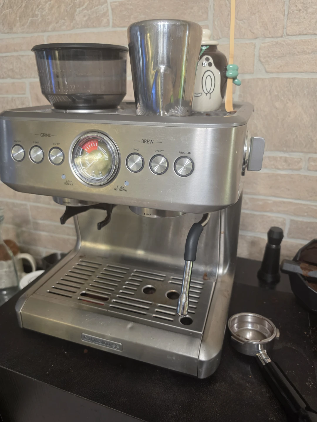 Calphalon TempIQ + Grinder Espresso Machine