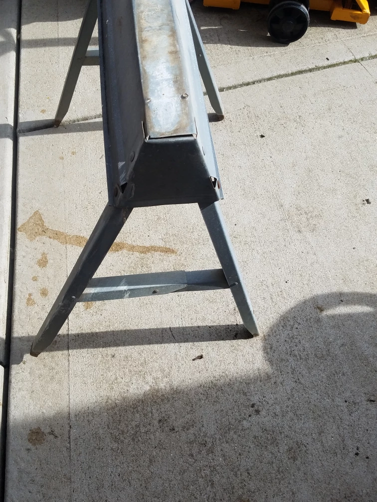 galvanized steel Sawhorses - photo 2