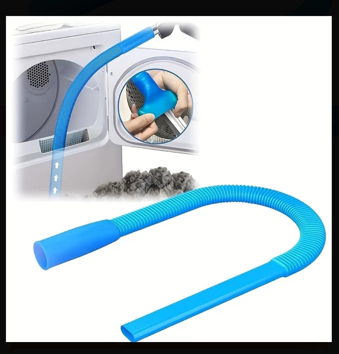 NEW Dryer Vent Cleaner Hose Universal Vaccum Cleaner can use