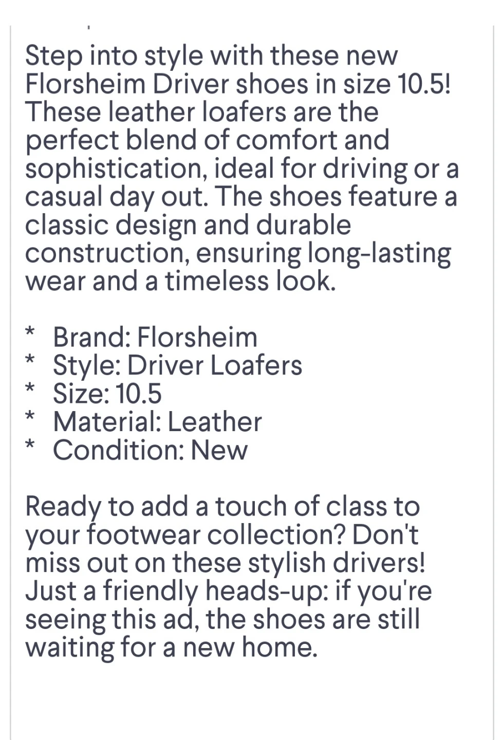 Men's Leather Florsheim Shoes - photo 5