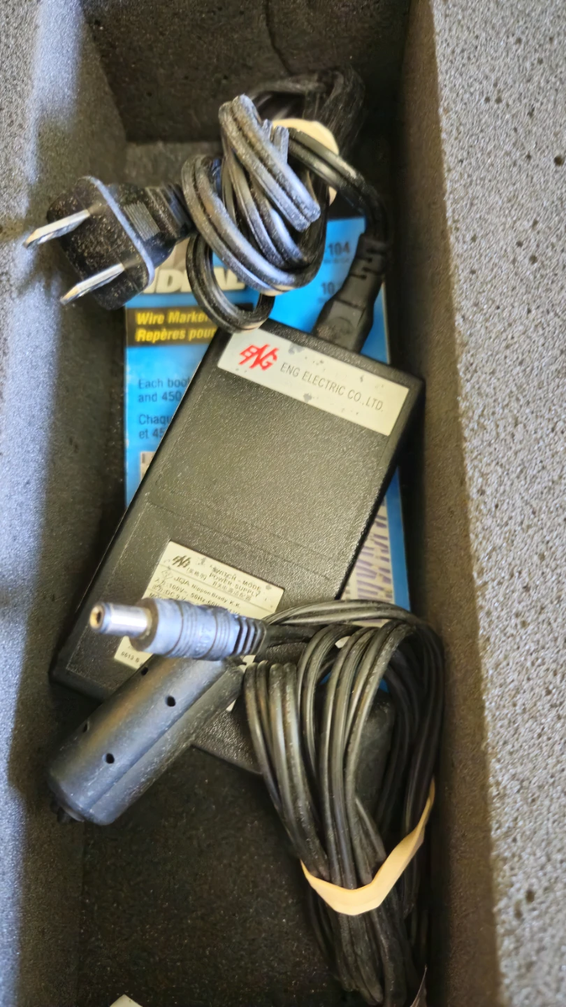 IDXPERT Handheld Labeler with Case and Tapes - photo 4