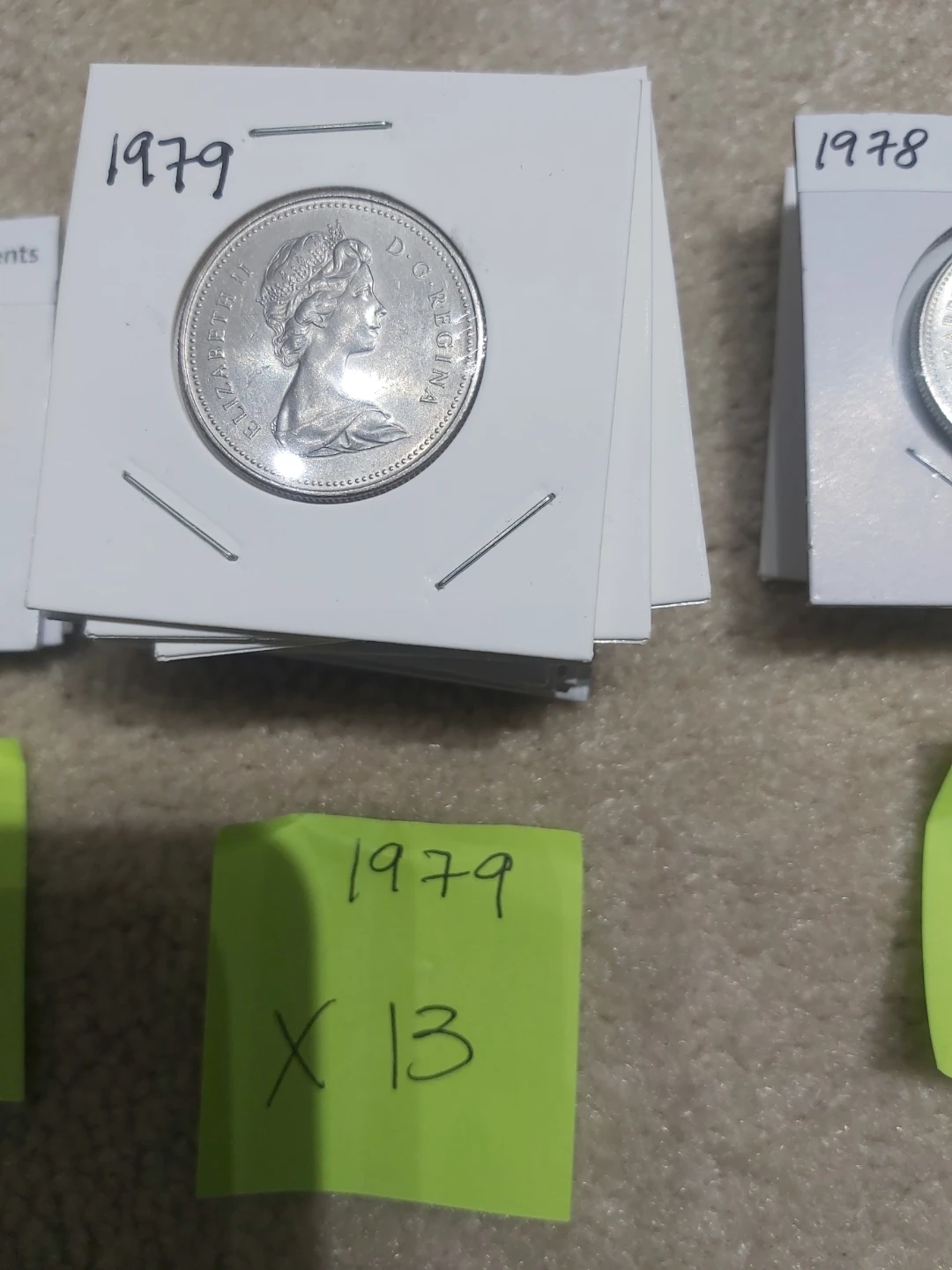 Canadian 50 Cent Coins (1978-1982) - photo 2