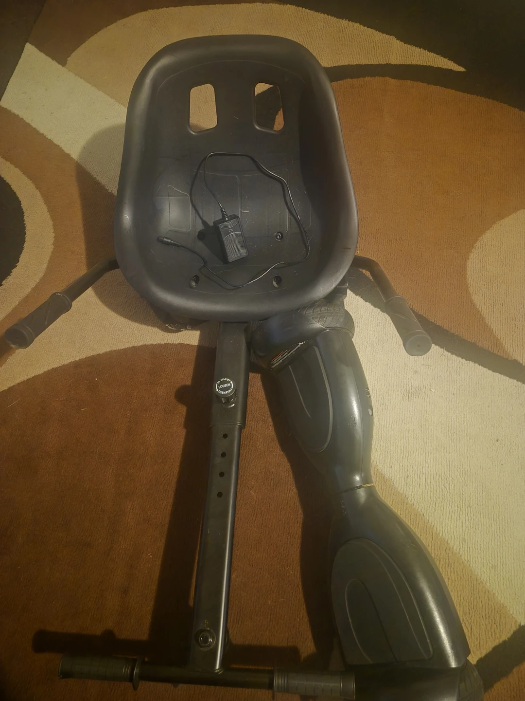 Jetson Hoverboard with Kart Attachment